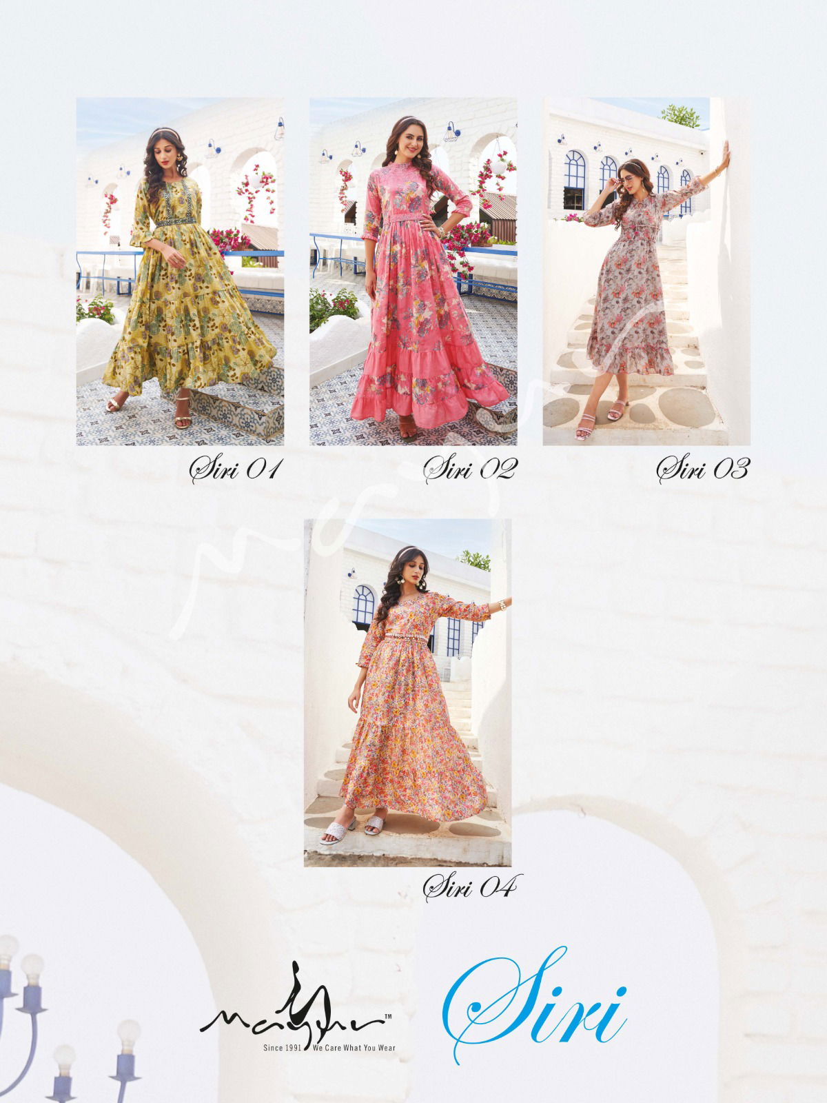 Siri By Mayur 01-04 Party Wear Kurtis Catalog